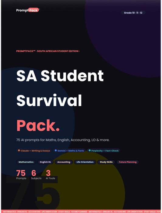 Student Survival Prompt Playbook