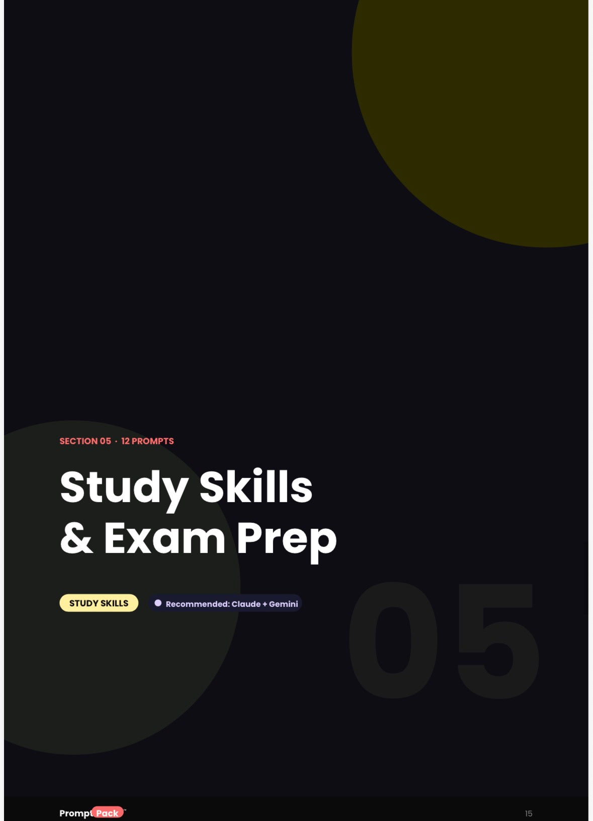 Student Survival Prompt Playbook